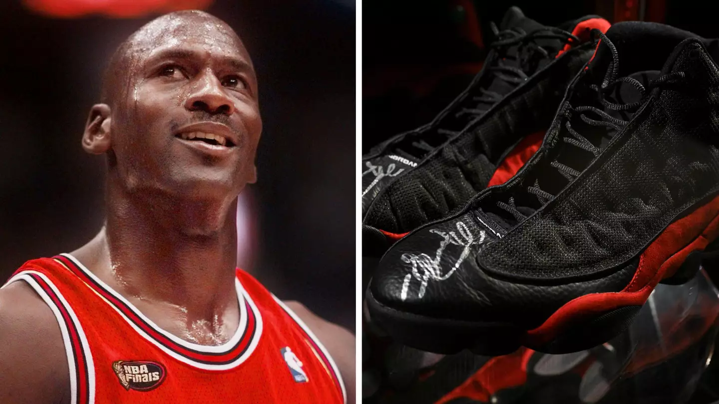 Michael Jordan's 'Last Dance' Air Jordan 13s sell for $2.2 million, it's a sneaker auction record