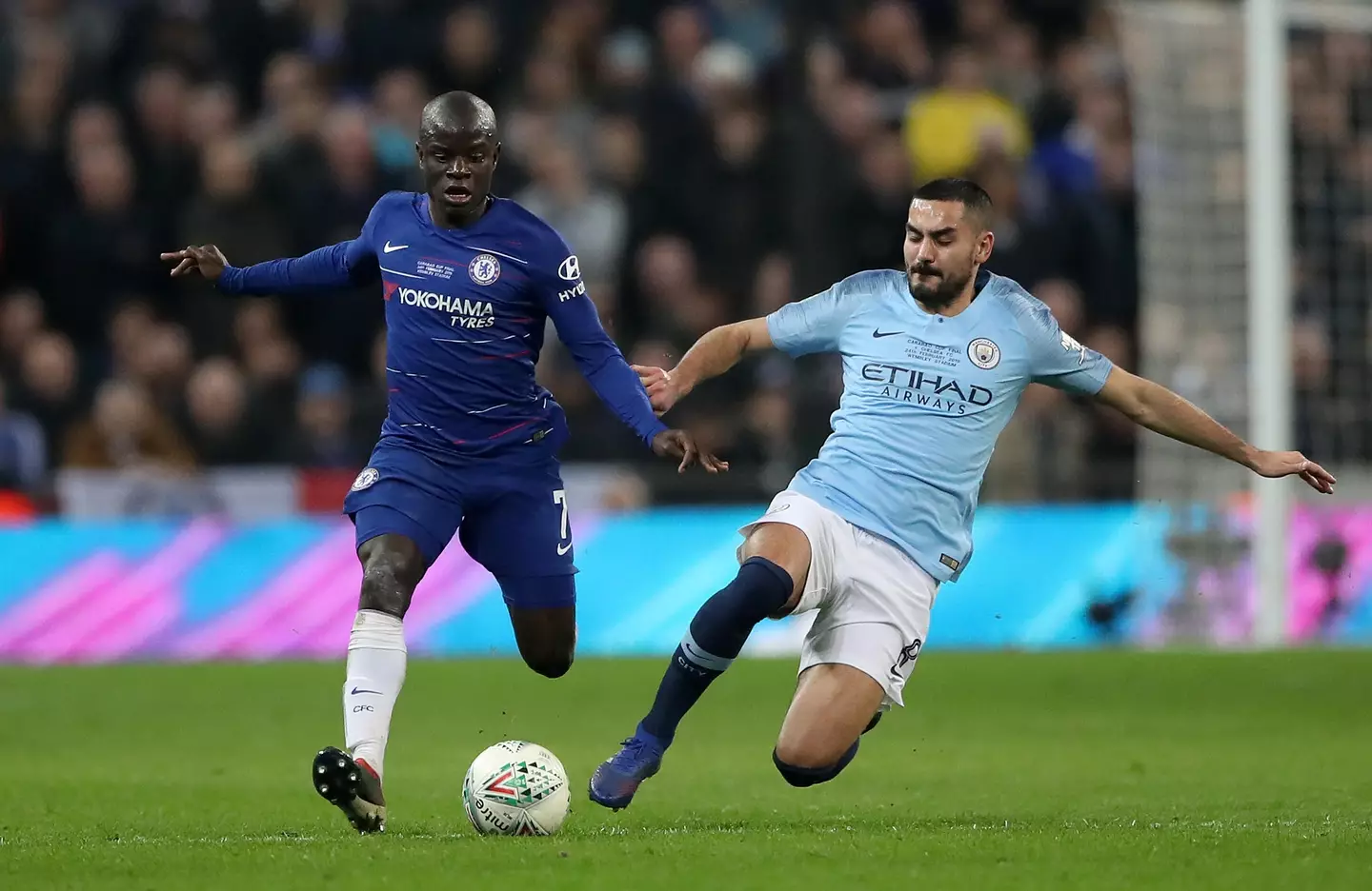 Gundogan also singled out N'Golo Kante for praise (Image: PA)