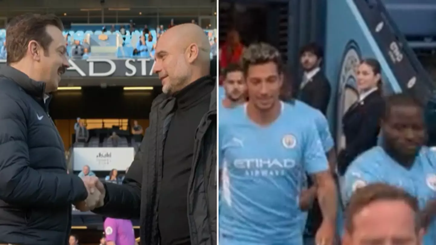 Fans spot former Premier League stars appearing as extras in Ted Lasso episode alongside Pep Guardiola