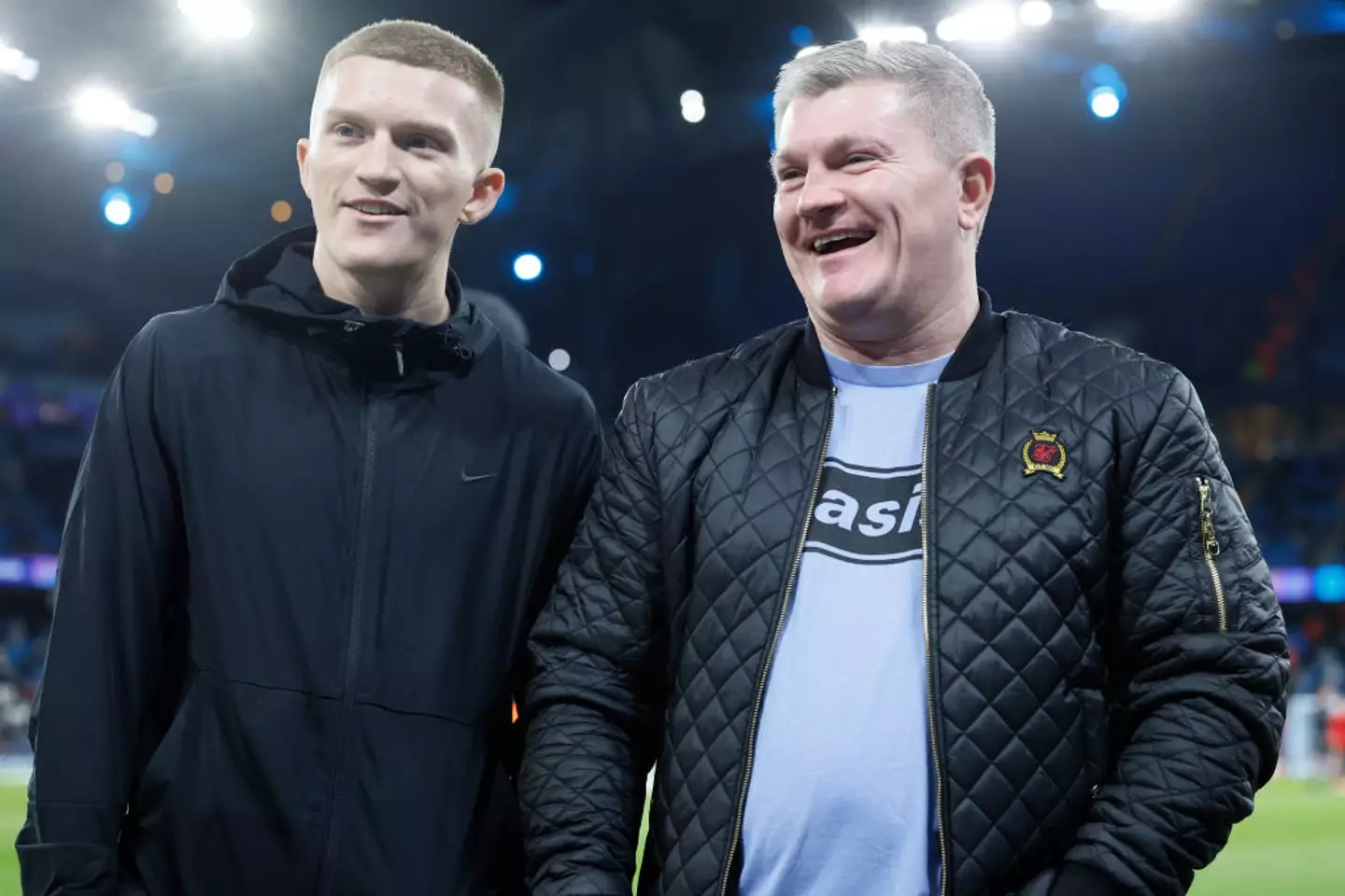 Campbell Hatton had an very close relationship with his dad, Ricky (Credit:Getty)