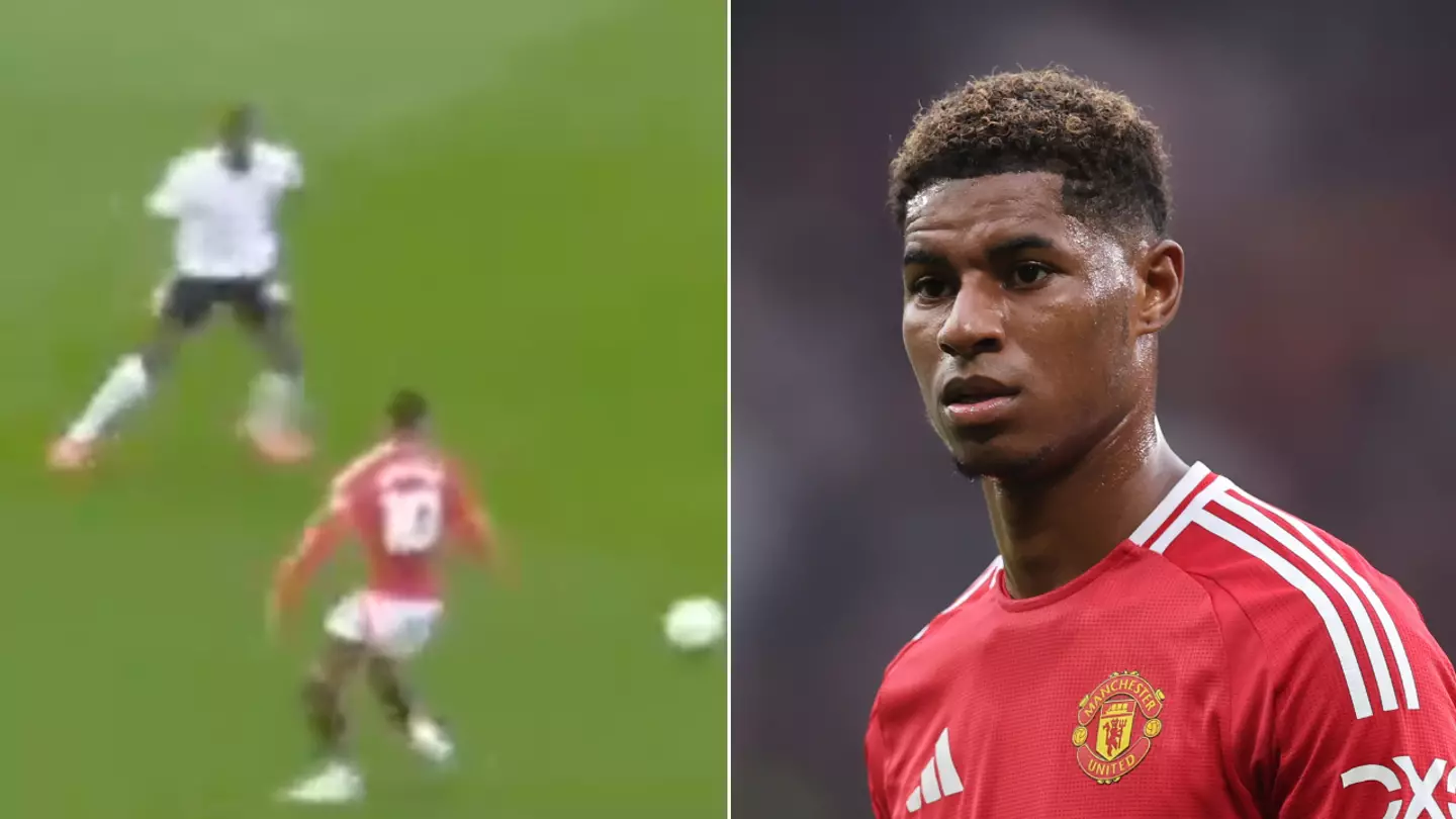 Man Utd fans are concerned about Marcus Rashford after worrying footage emerges from Liverpool defeat