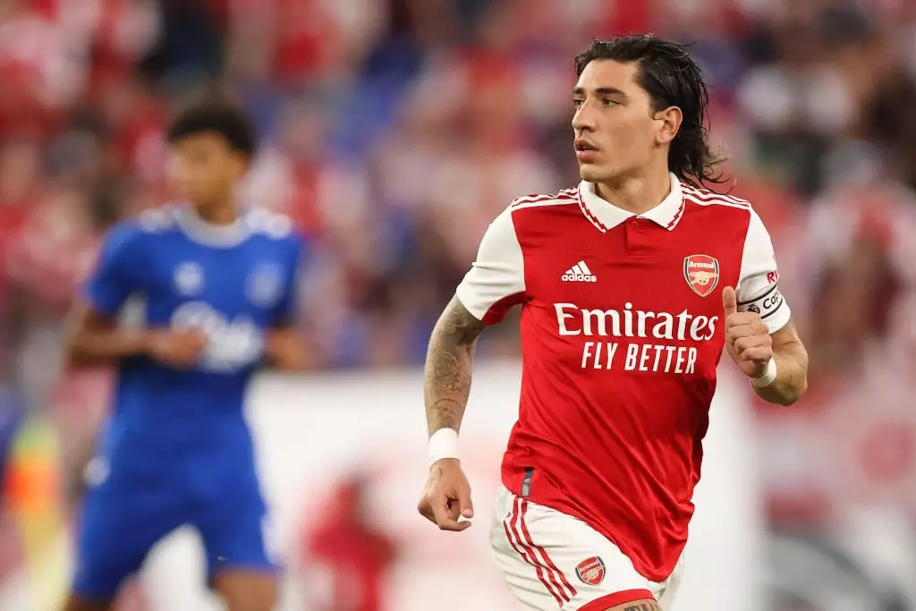 Bellerin played for Arsenal from 2013-2022. (Image: James Williamson - AMA/Getty Images)