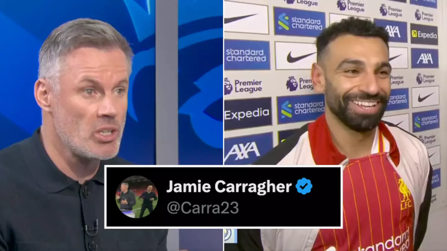 Jamie Carragher hits back after Mo Salah calls him out in post-match interview following Man City game