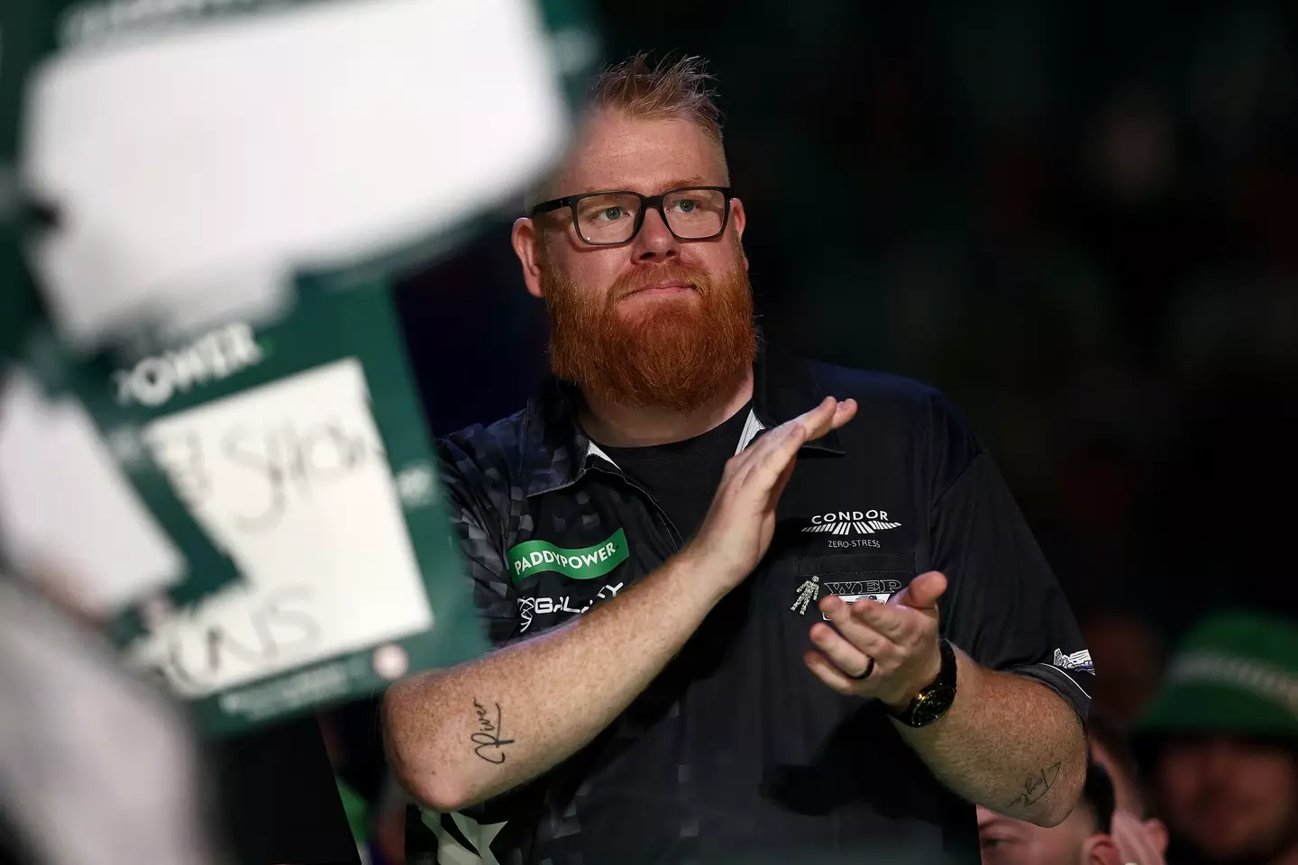 Matt Campbell pictured ahead of his World Championship opener against Adam Sevada. Image credit: Getty