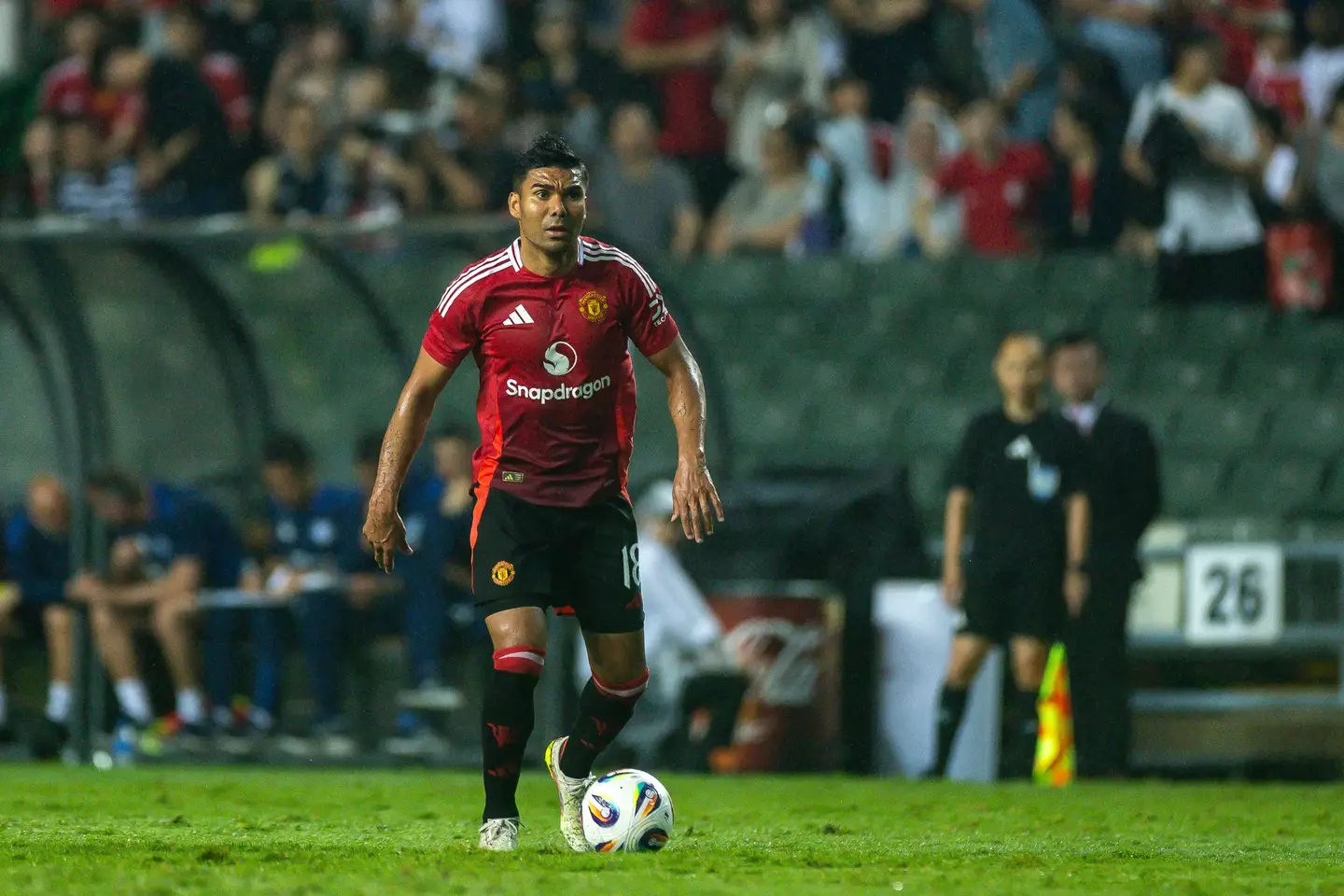 Casemiro has been linked with a move away from Manchester United. Image: Getty