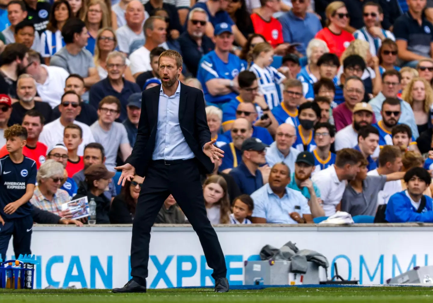 Graham Potter could be the next permanent Chelsea manager. (Alamy)