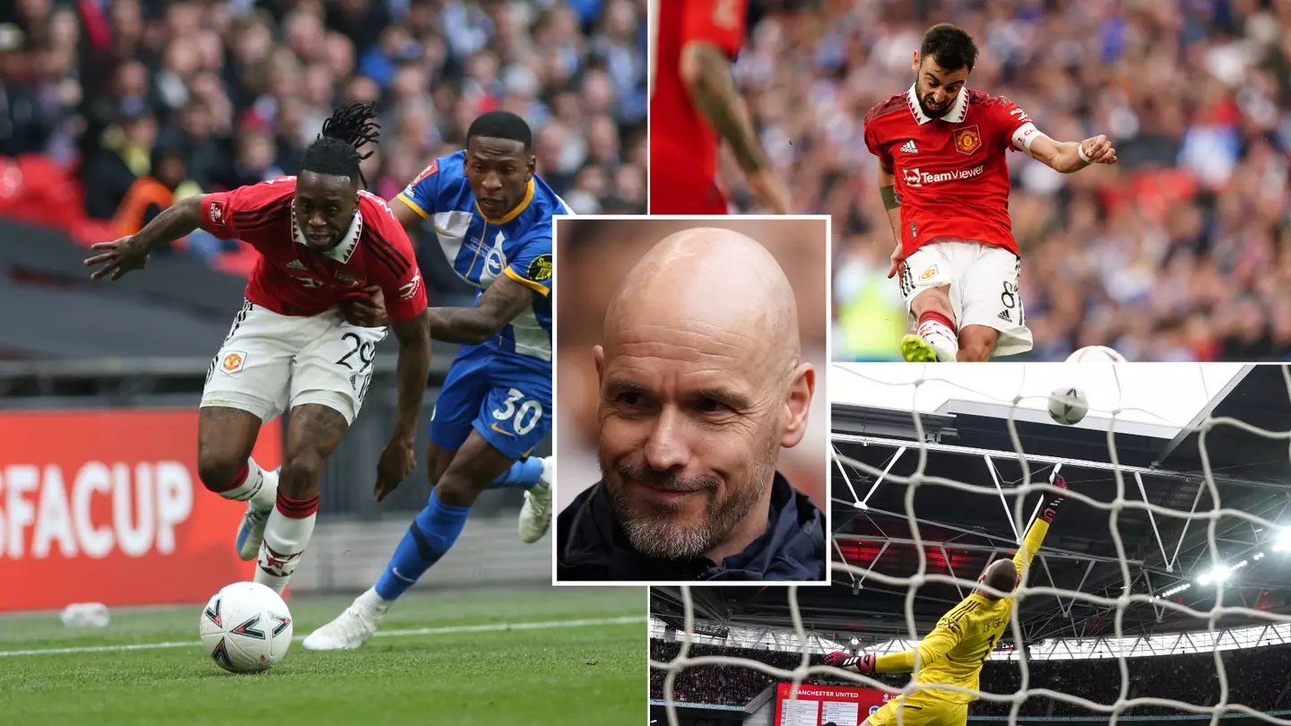 Man United beat Brighton on penalties to set up FA Cup final showdown with Man City