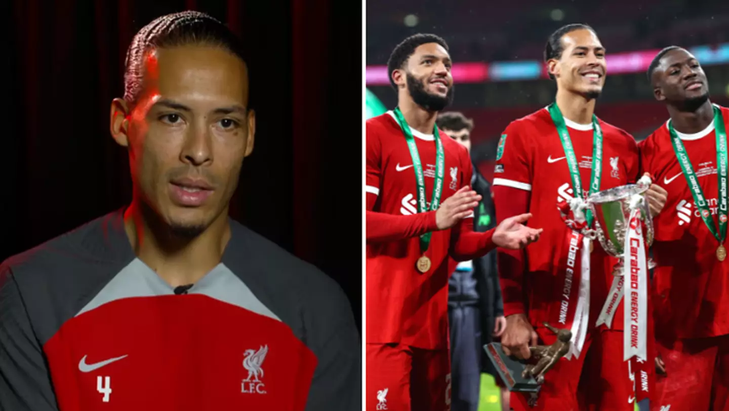 Virgil van Dijk reveals prediction he made with Liverpool teammate has just come true