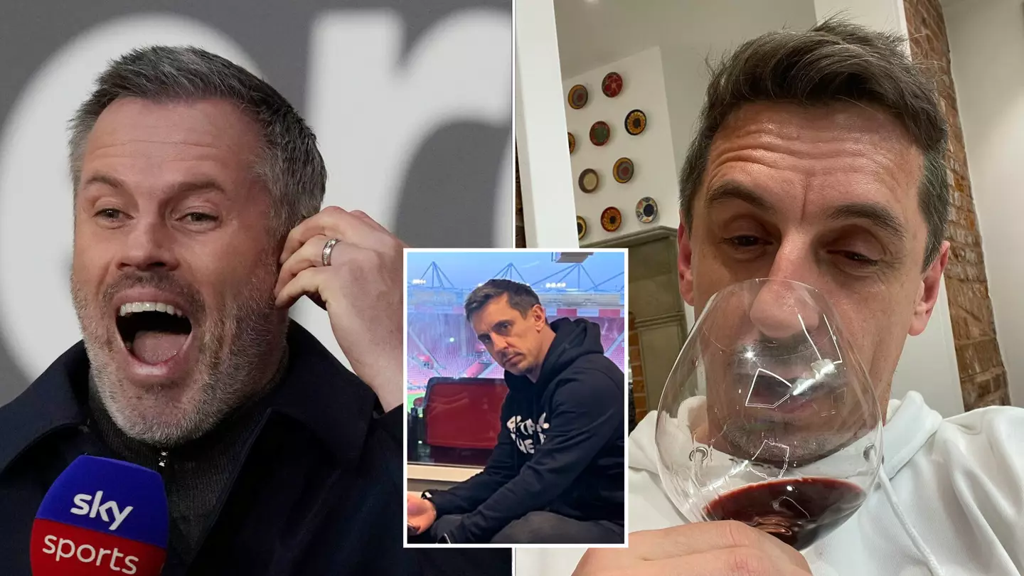 Jamie Carragher Trolls Gary Neville After Liverpool Comeback