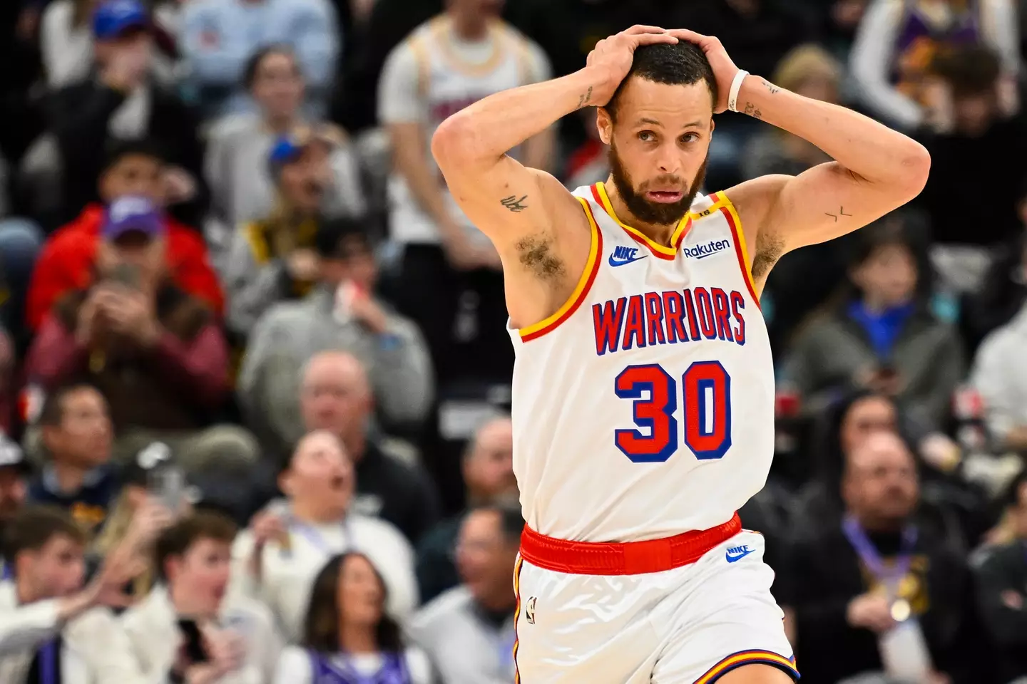 Shaq believes Curry should be in the GOAT conversation. Image credit: Getty