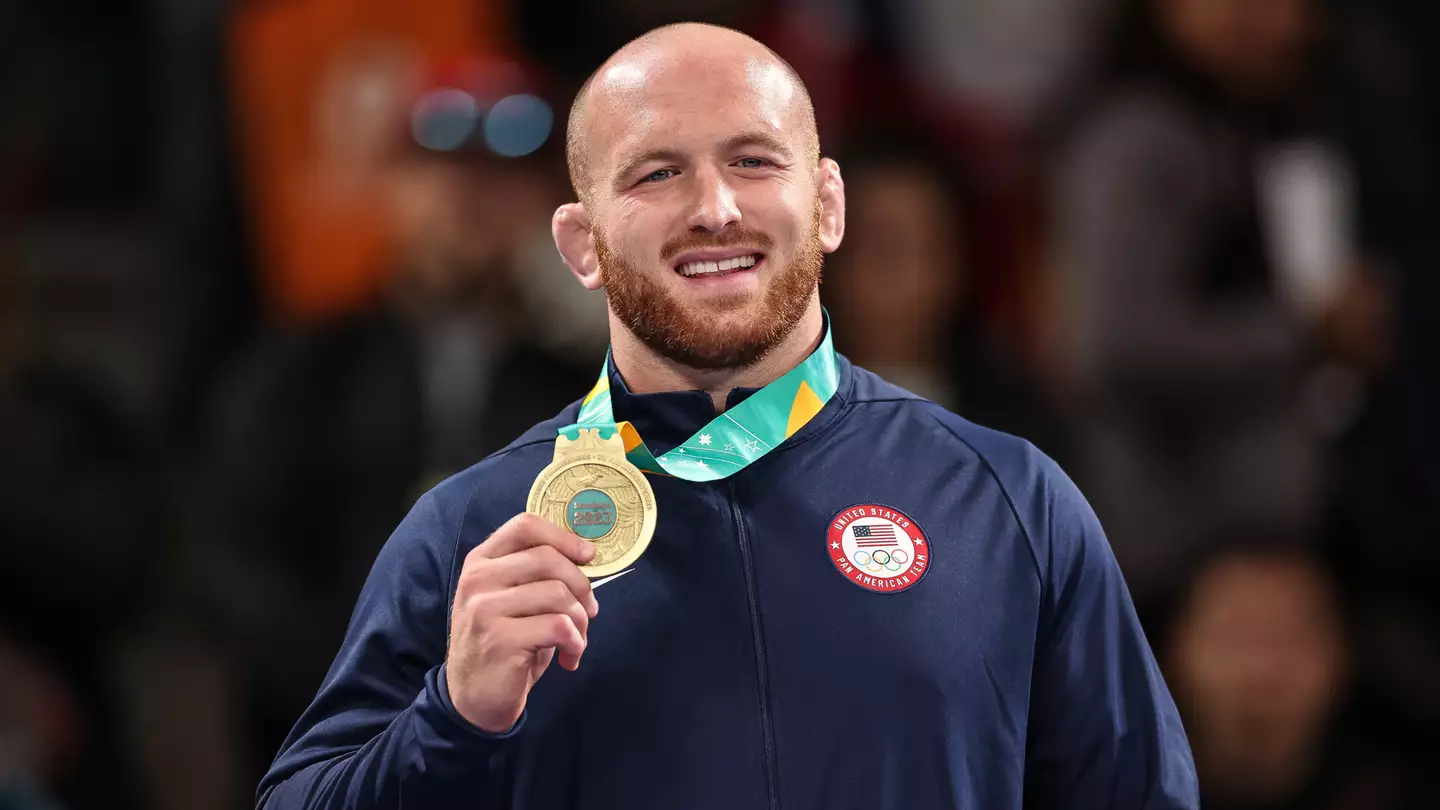 US Olympic gold medallist arrested in prostitution sting after 'meeting with undercover agent'