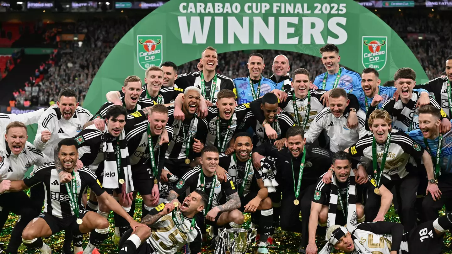 Newcastle player received Carabao Cup winners' medal despite never playing for the club