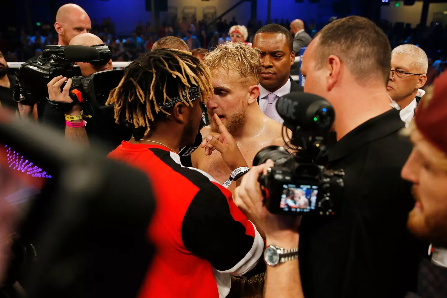 KSI and Jake Paul have been feuding for years but are still yet to fight. Image: Getty