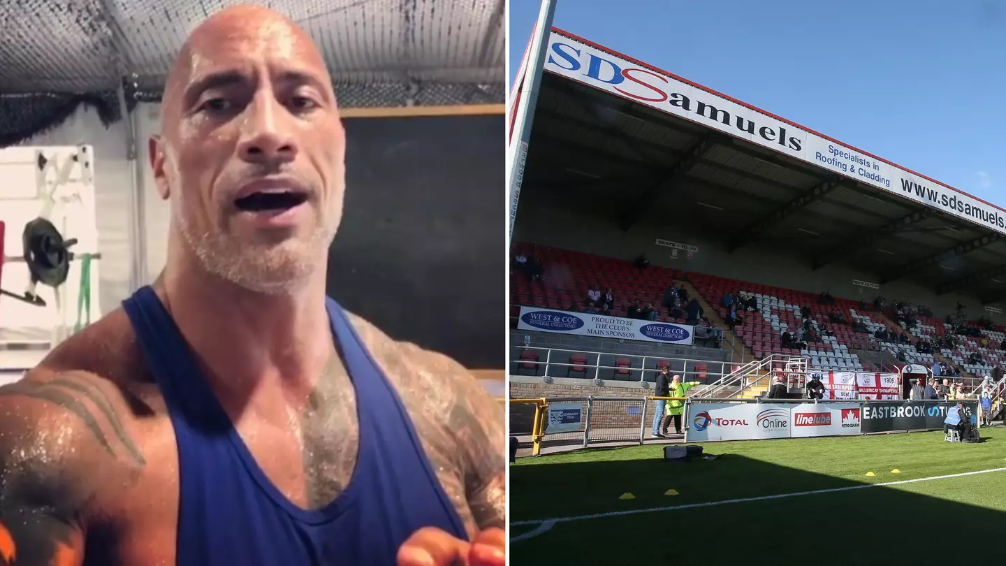 Dwayne Johnson ready to make National League club the 'new Wrexham'