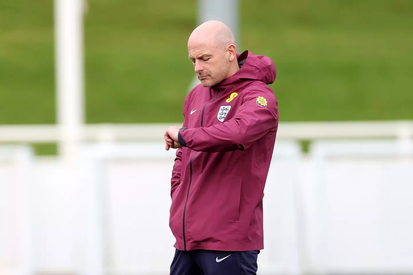 Carsley in training. (