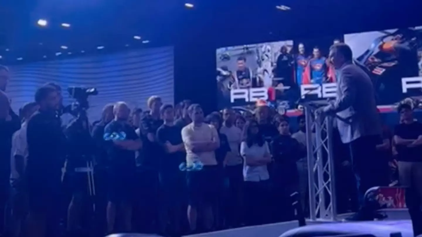 Footage of Christian Horner's farewell speech emerges as former Red Bull principal left in tears after sacking
