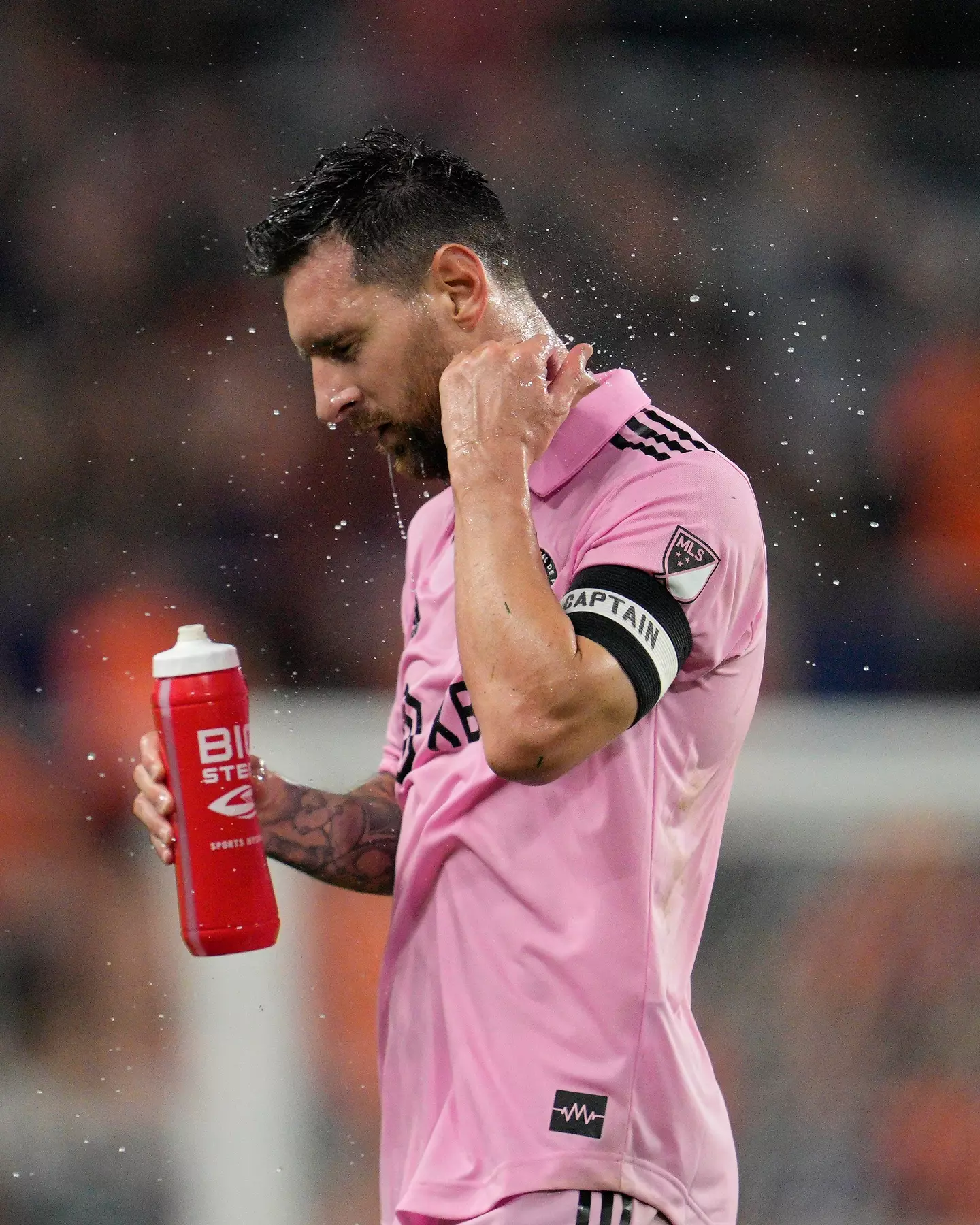 Lionel Messi cooling off for Inter Miami.