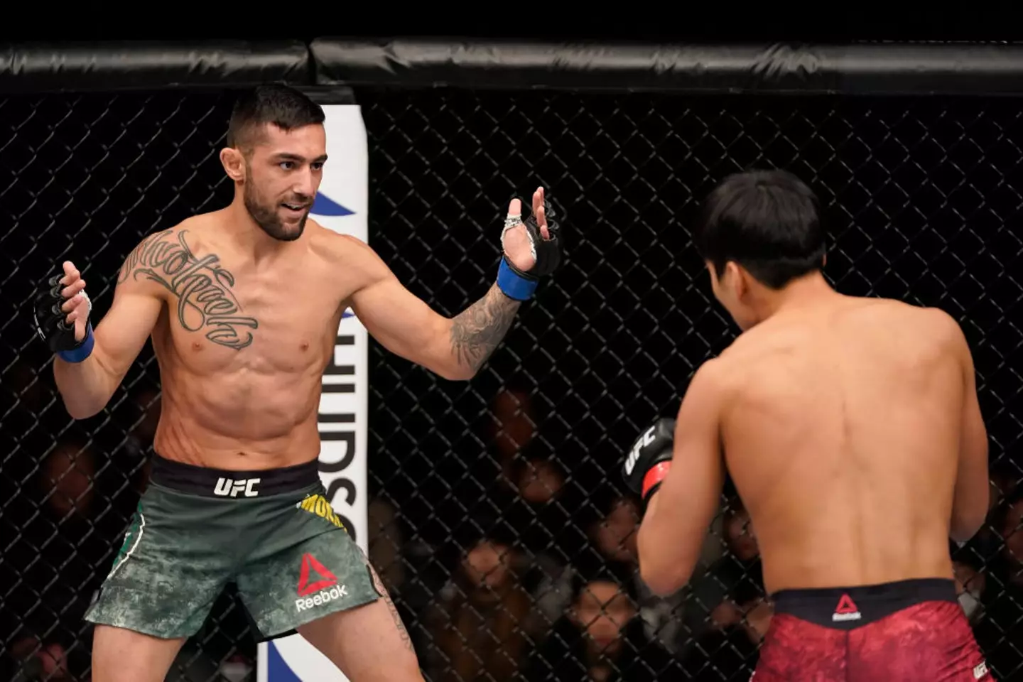 Suman Mokhtarian had two fights in the UFC (Credit:Getty)