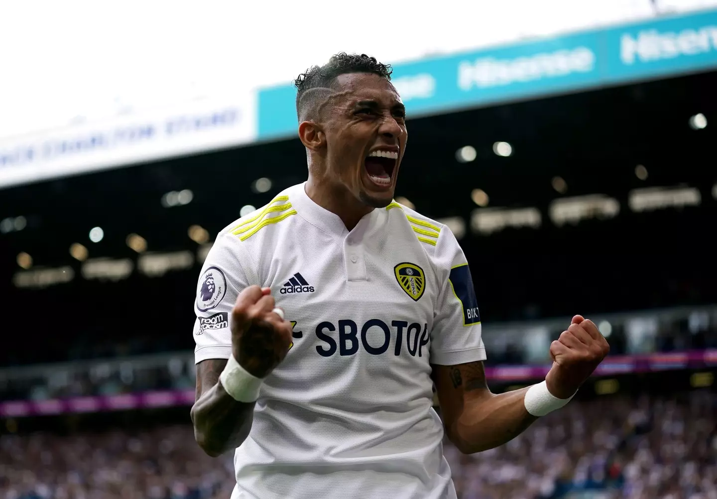 Raphinha helped Leeds United avoid relegation last season (Image: Alamy)