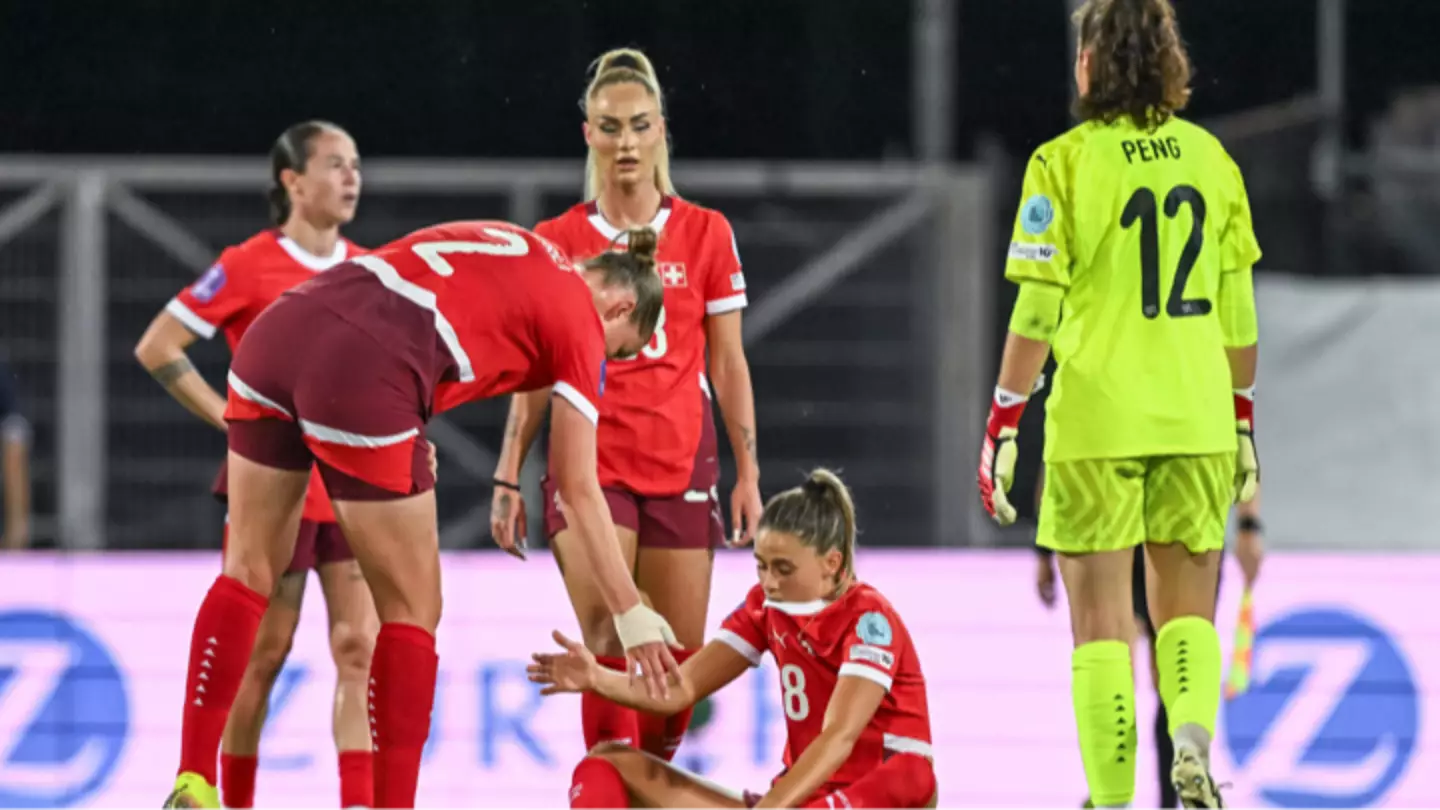 Piers Morgan posts nine-word reaction after Switzerland's women's team lose 7-1 to U15 boys team