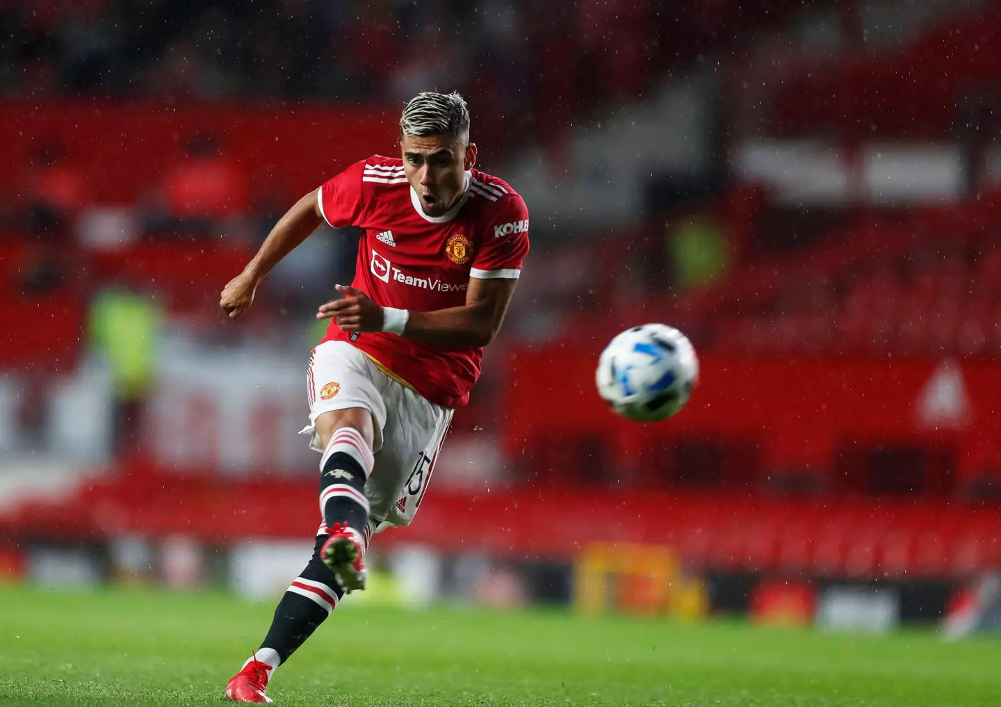 Andreas Pereira has found game time limited at Manchester United so far. (Alamy)