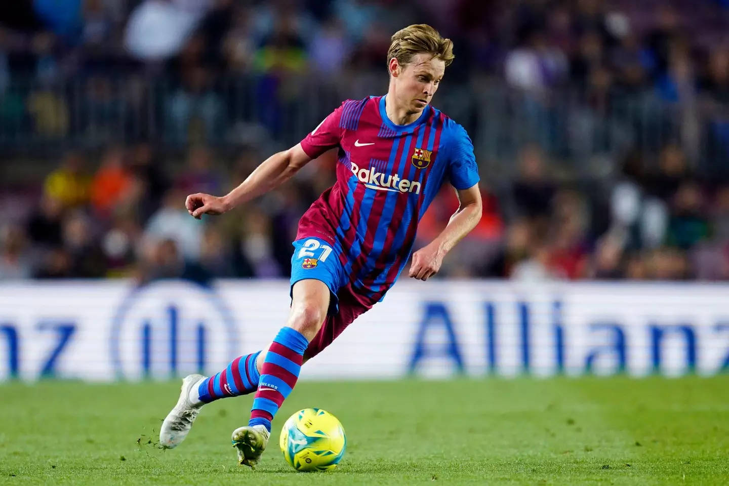 Man City and PSG are also reportedly interested in De Jong (Image: PA)