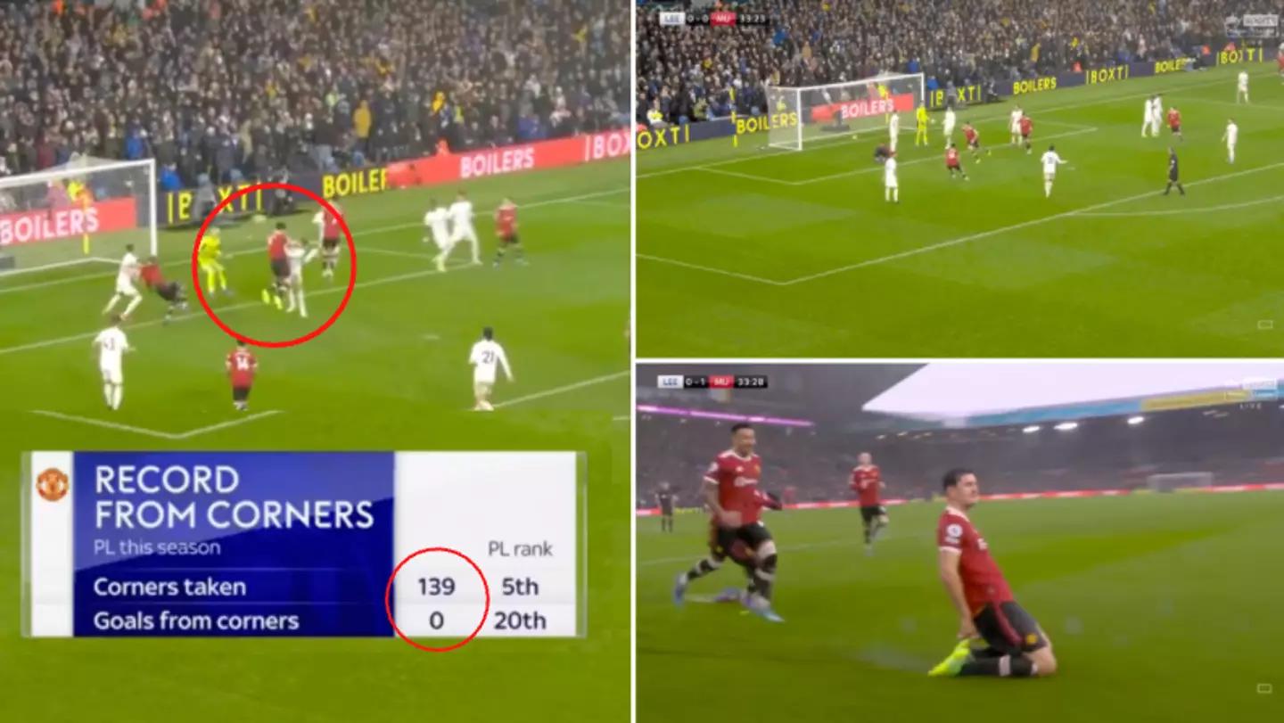 Manchester United Have Finally Scored From A Corner