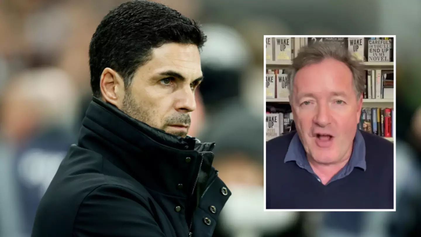 Piers Morgan makes his feelings clear on Mikel Arteta after Arsenal are dumped out the Carabao Cup by Newcastle