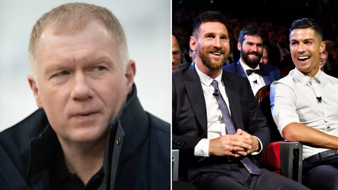 Paul Scholes didn't hesitate when choosing between Lionel Messi and former teammate Cristiano Ronaldo in GOAT debate