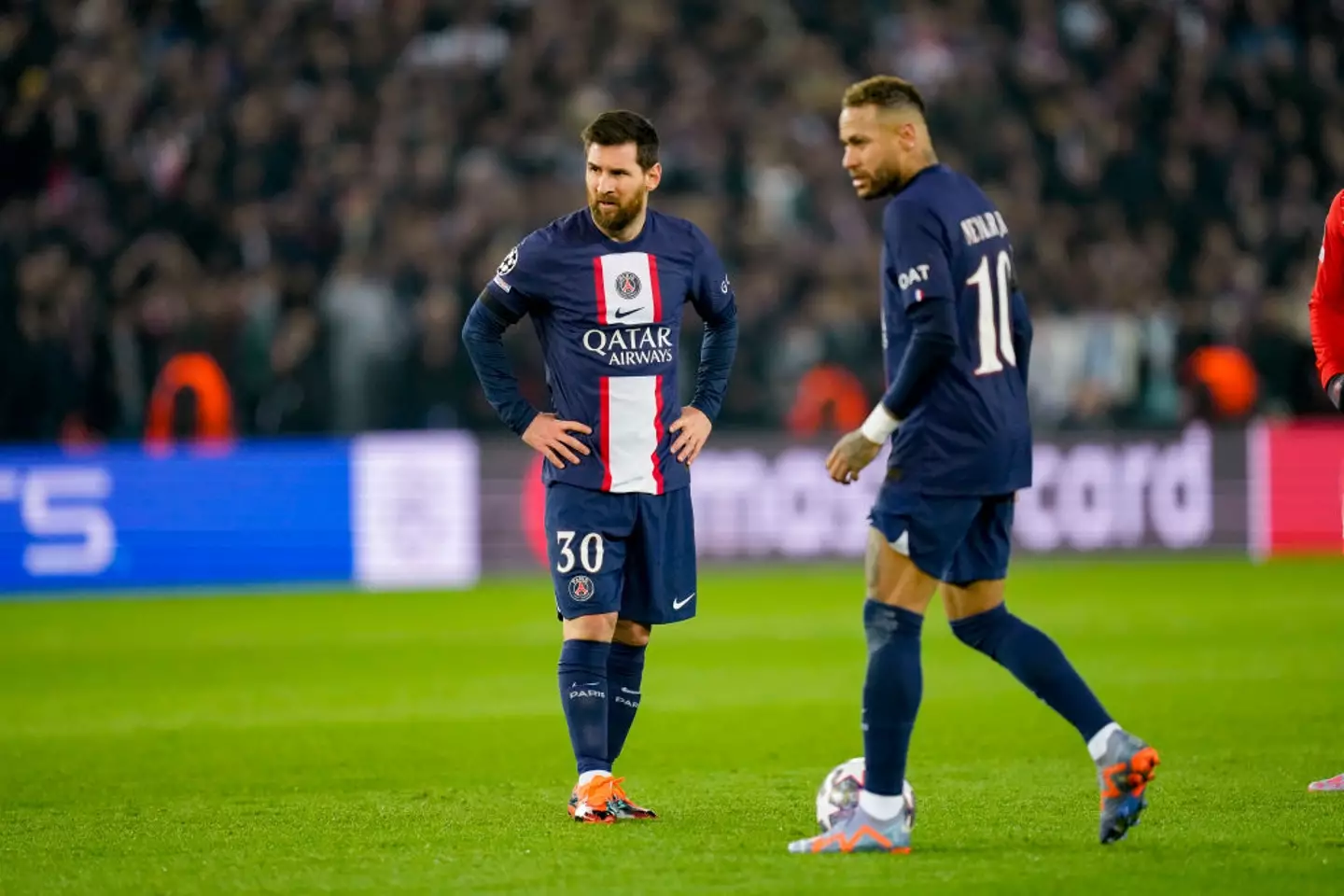 Lionel Messi and Neymar played together at Barcelona and PSG (Credit:Getty)