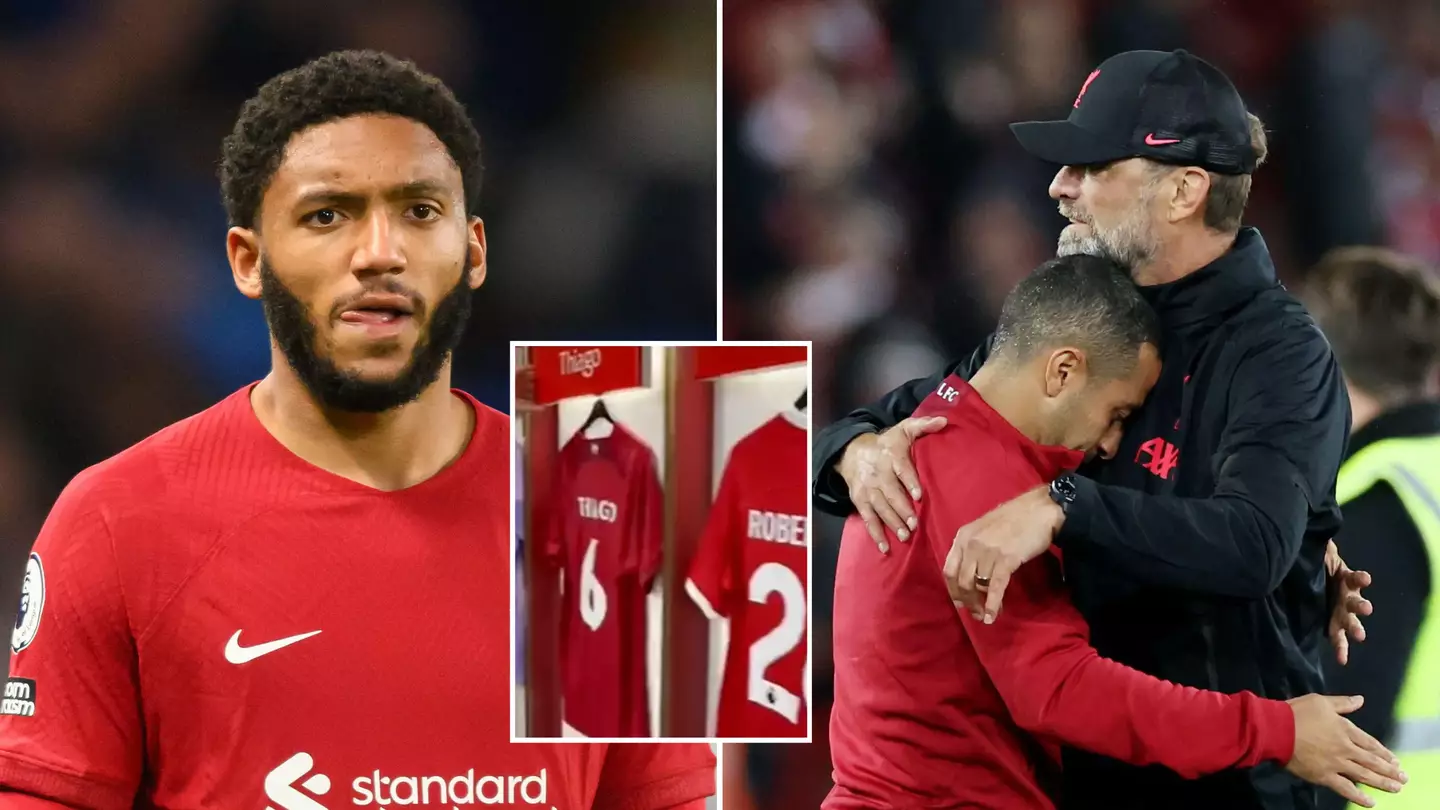 Video from inside Liverpool's dressing room appears to show THREE players are leaving