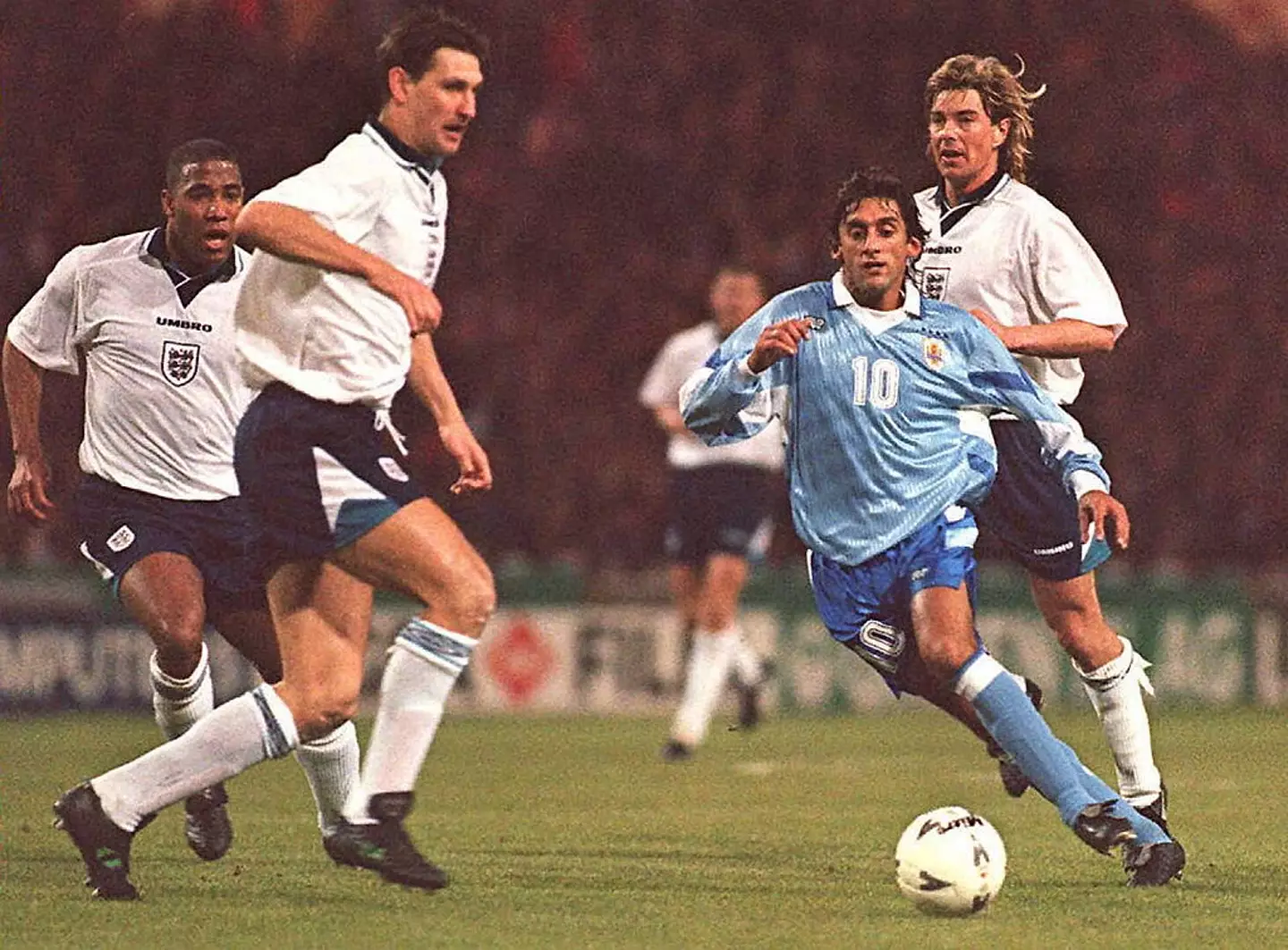 Enzo Francescoli was a Uruguayan international. (