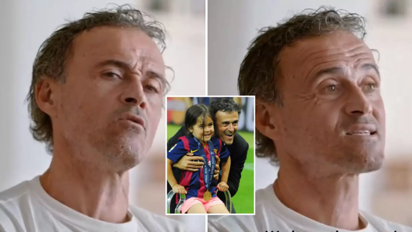 Luis Enrique opens up on the heartbreaking death of his nine-year-old daughter Xana in incredibly emotional interview