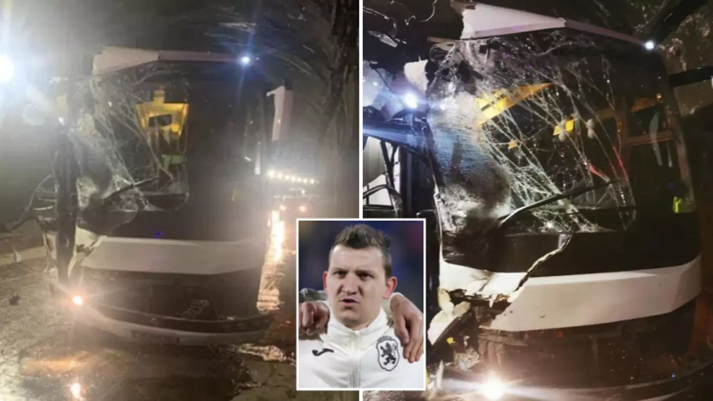 Bulgaria Player Rushed To Hospital For Surgery After Horror Bus Accident