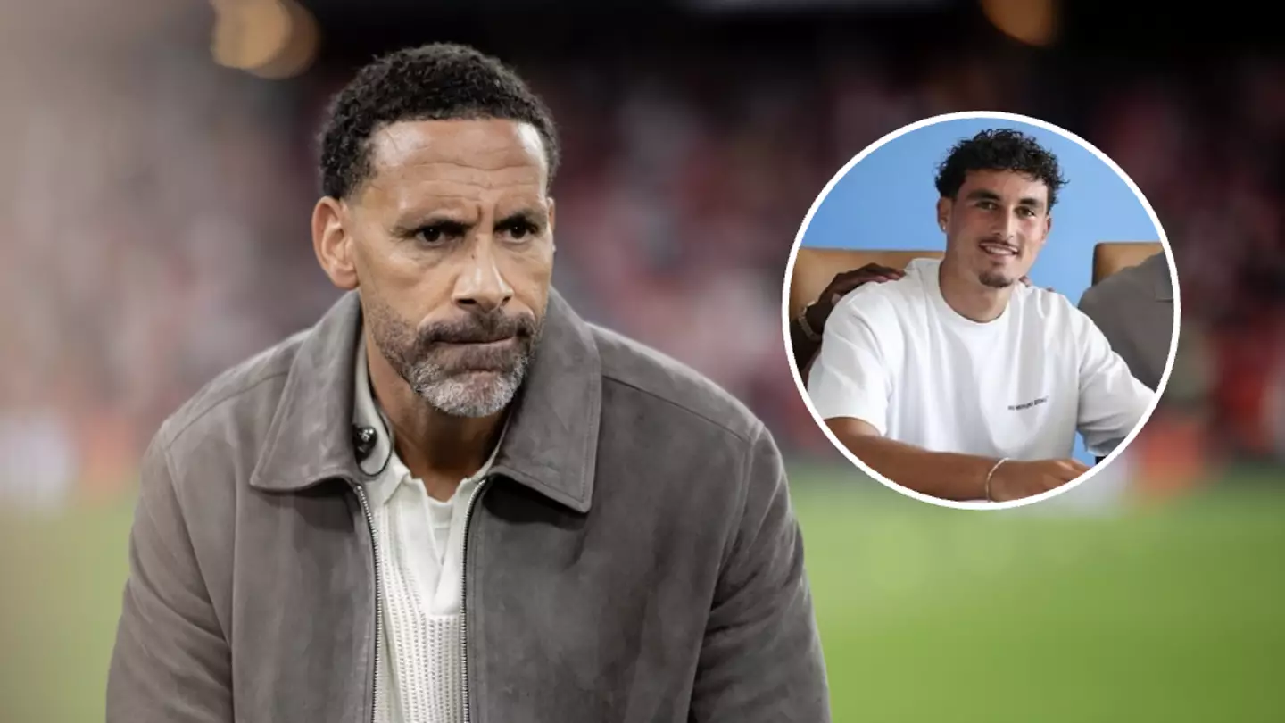 Rio Ferdinand's son Lorenz signs first pro contract with Premier League club as 'proud moment' shared by family