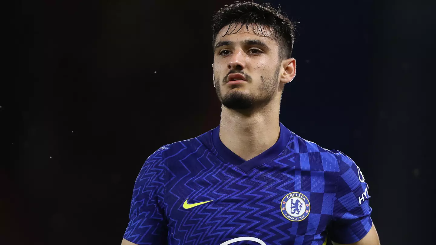 Armando Broja of Chelsea during the Pre Season Friendly match at the Vitality Stadium, Bournemouth. (Alamy)