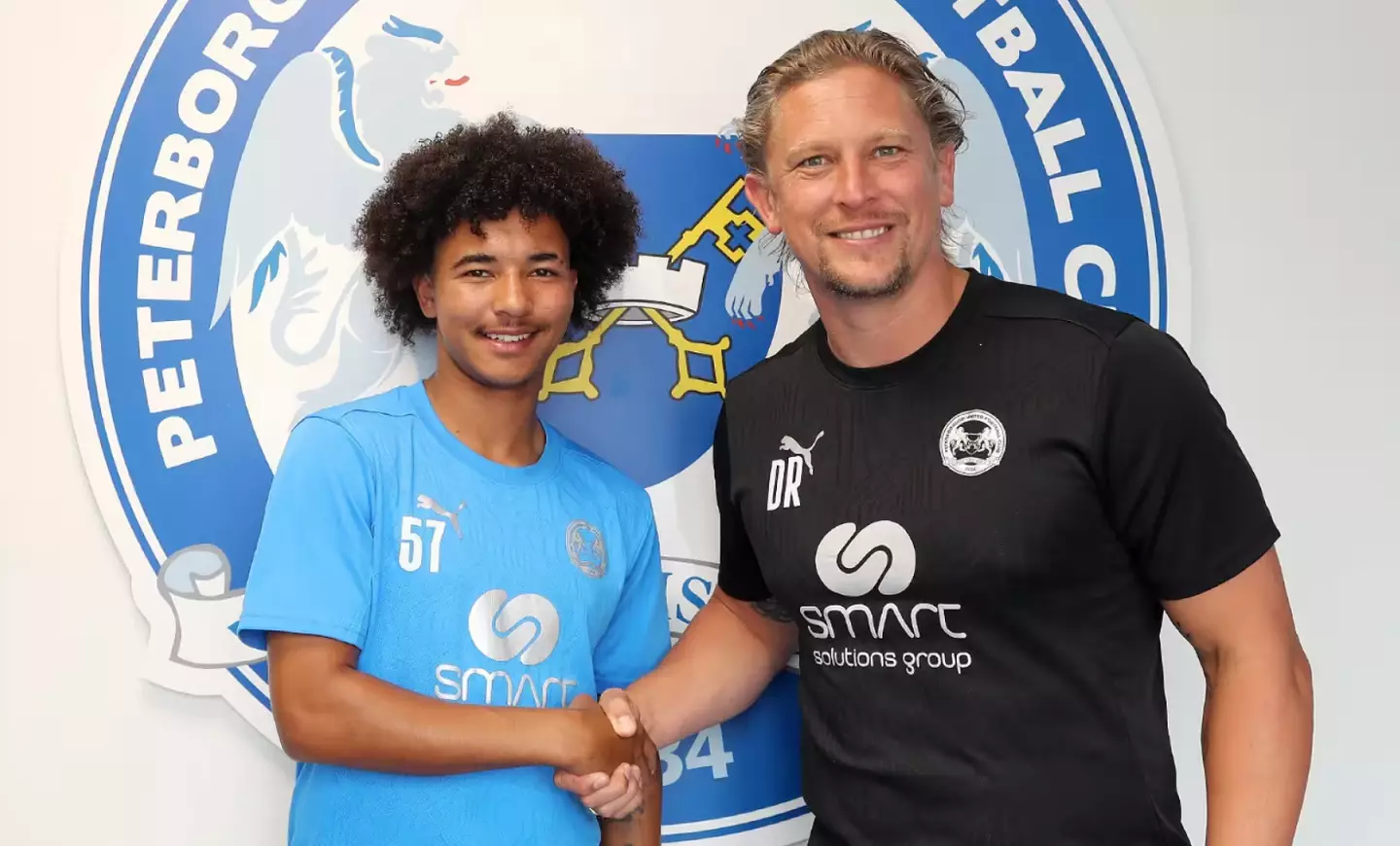 Tyler signed for Peterborough in the summer. Image credit: Peterborough FC