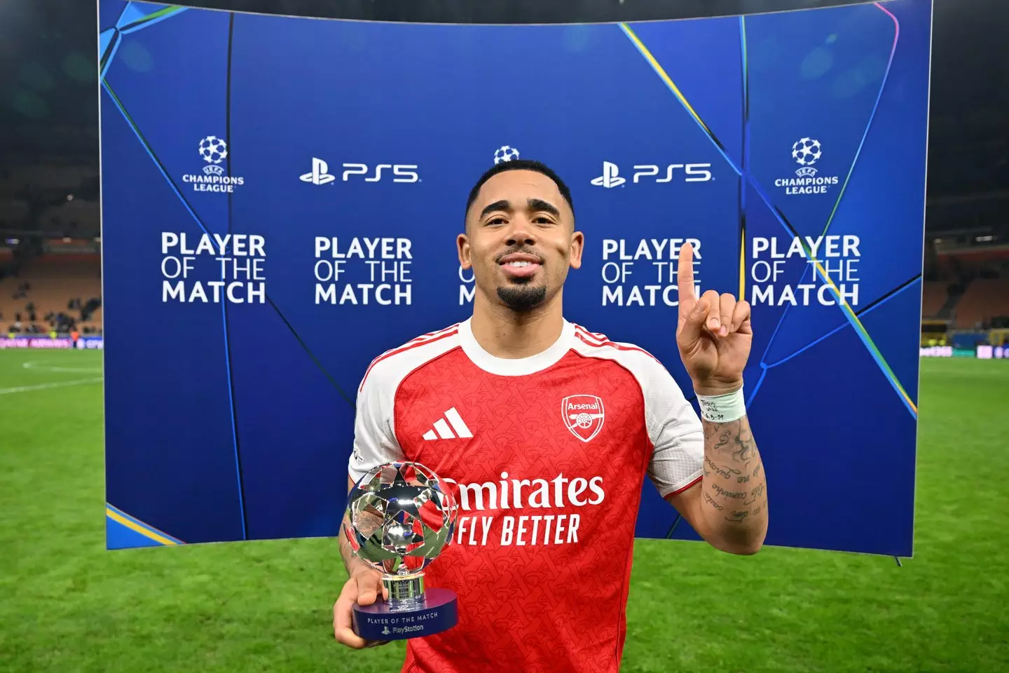 Gabriel Jesus pictured (Image: Getty)