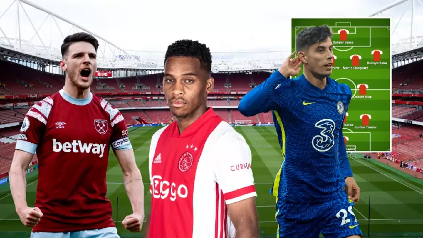 How Arsenal could line up next season by signing Declan Rice and two other transfer targets