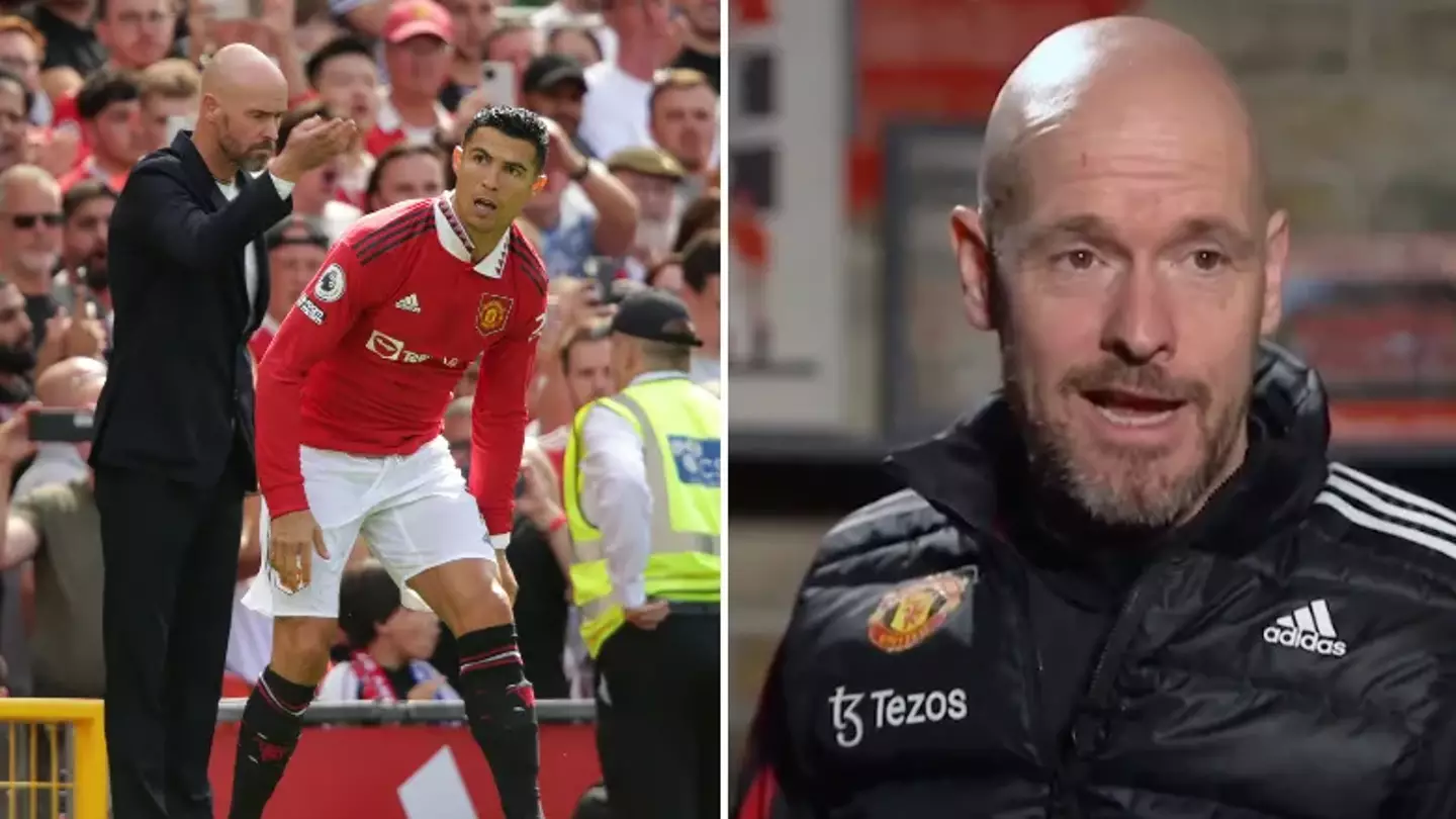 Erik ten Hag says he's 'lost no sleep' over axing Cristiano Ronaldo from Manchester United