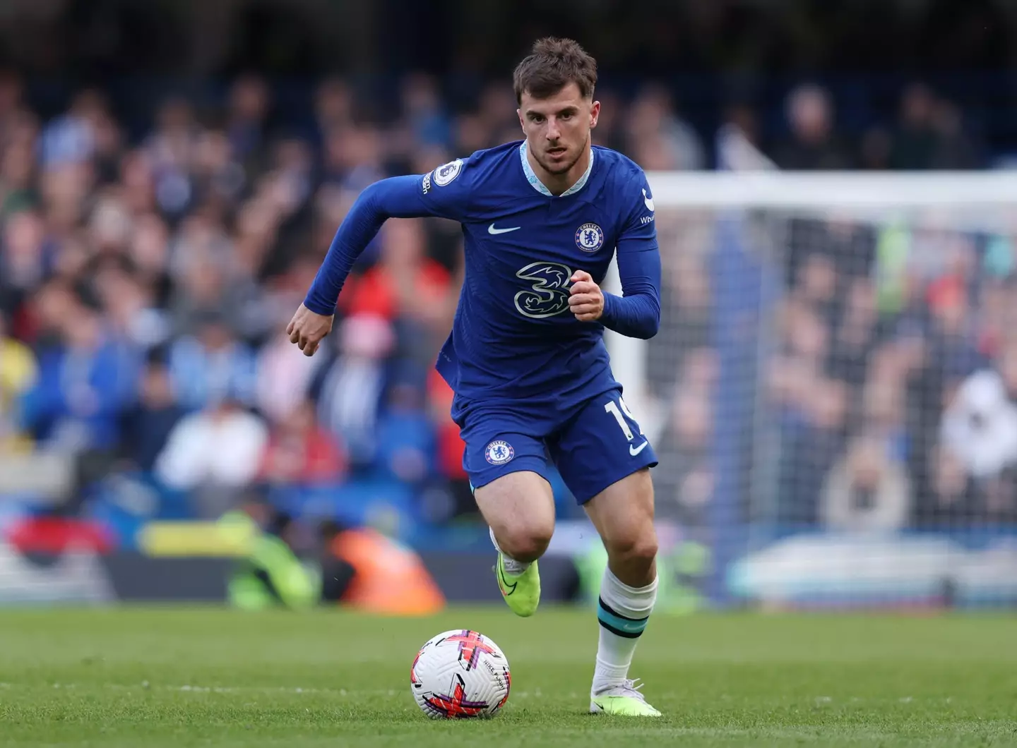 Mason Mount in action for Chelsea. Image: Alamy 