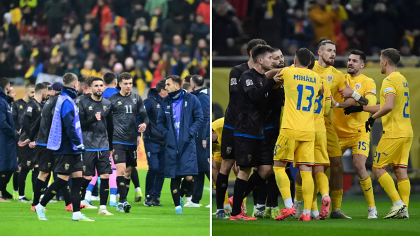 Kosovo issue strongly-worded statement after UEFA award Romania 3-0 win for Nations League game being 'forfeited'