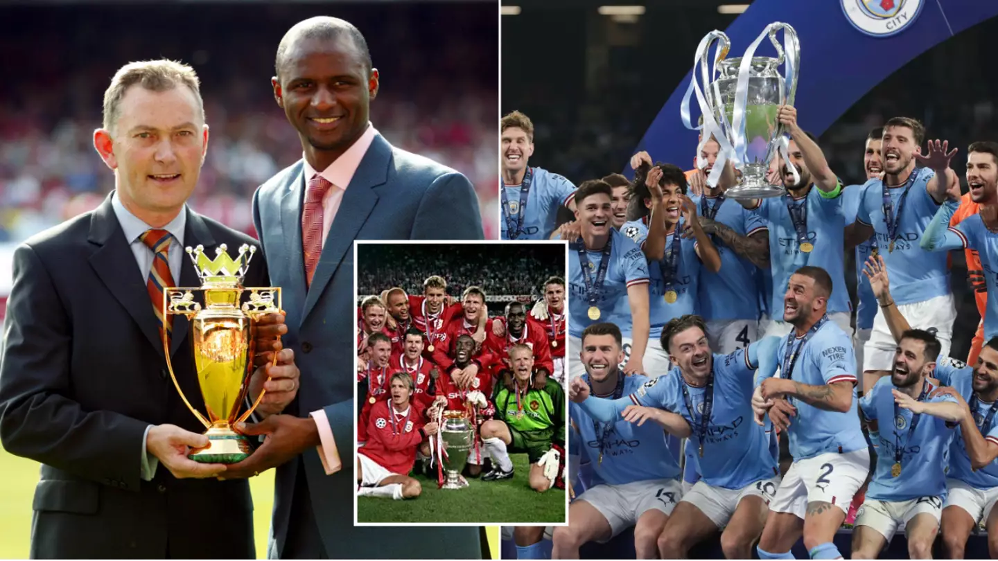 Arsenal fans think Invincibles team is the best in Premier League history after Man City match Man Utd treble