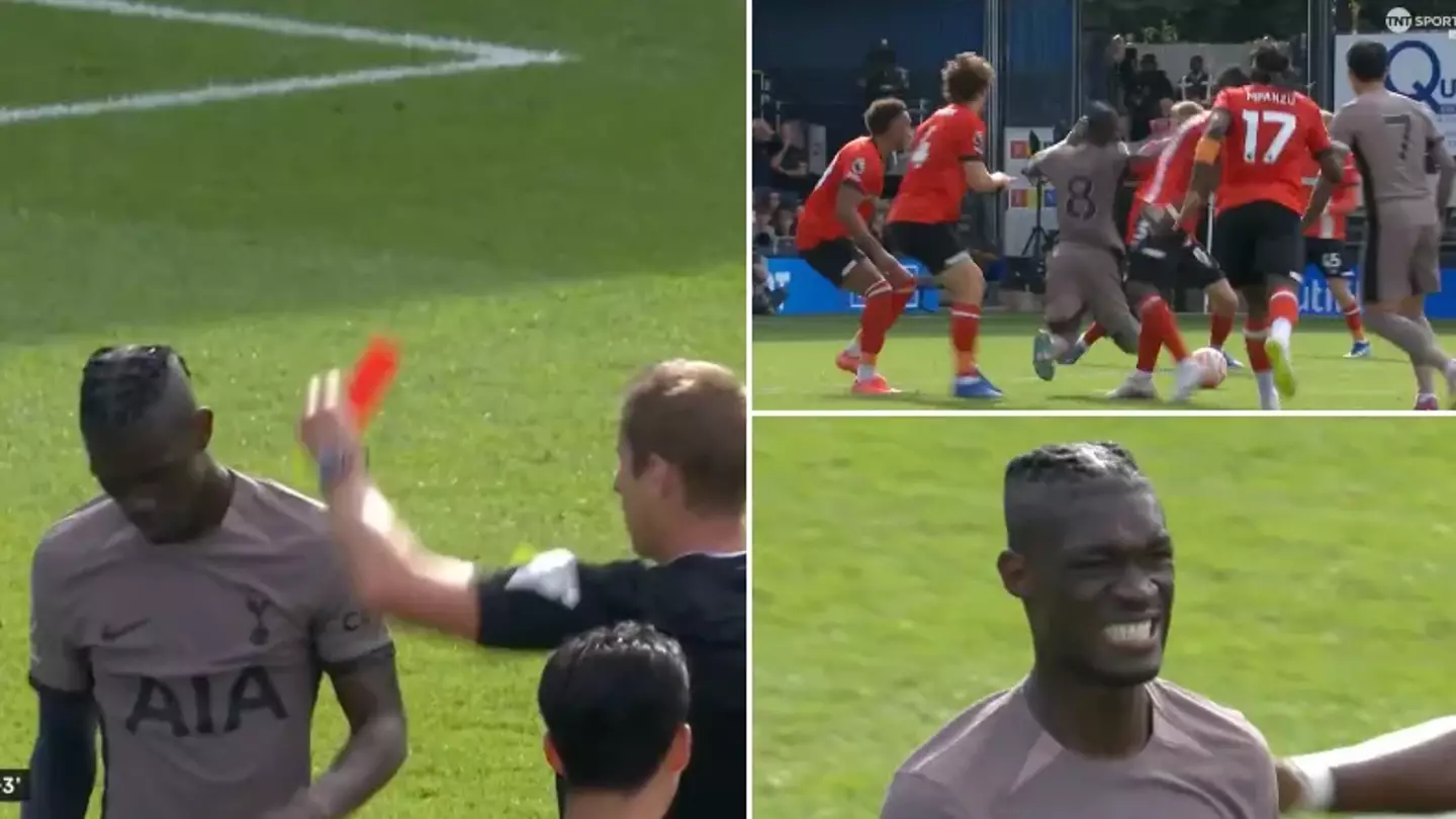 Liverpool fans are all saying the same thing about Yves Bissouma's red card against Luton