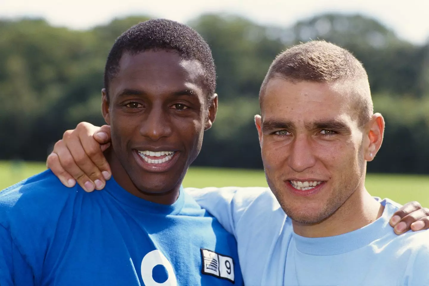John Fashanu and Vinnie Jones formed part of Wimbledon's 'Crazy Gang'. Image: Getty