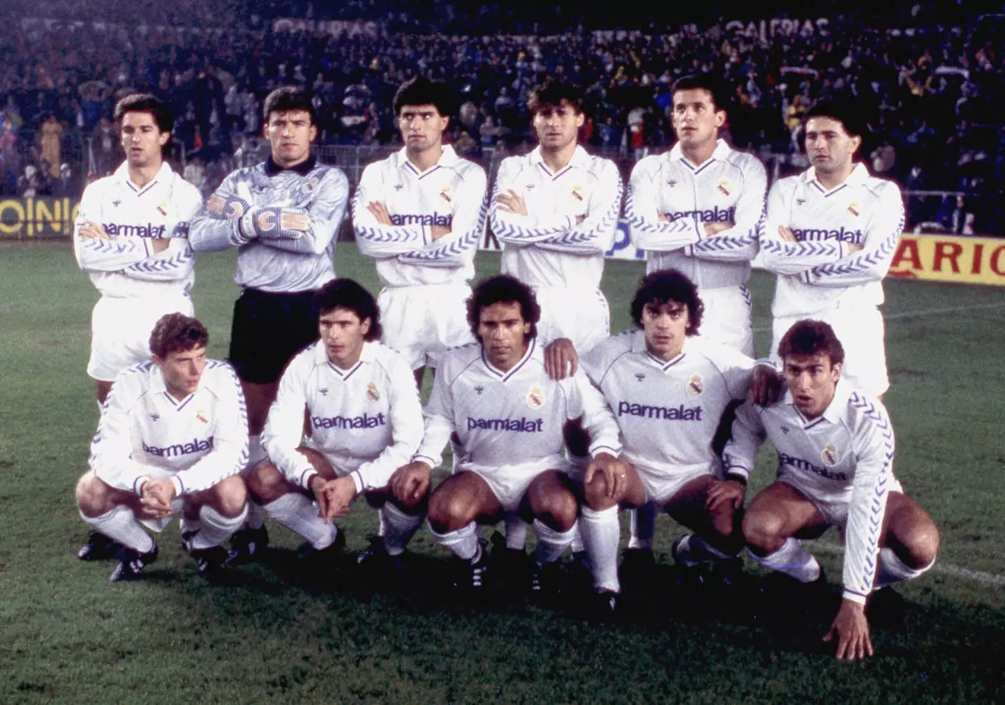 Real Madrid team in 1987 (