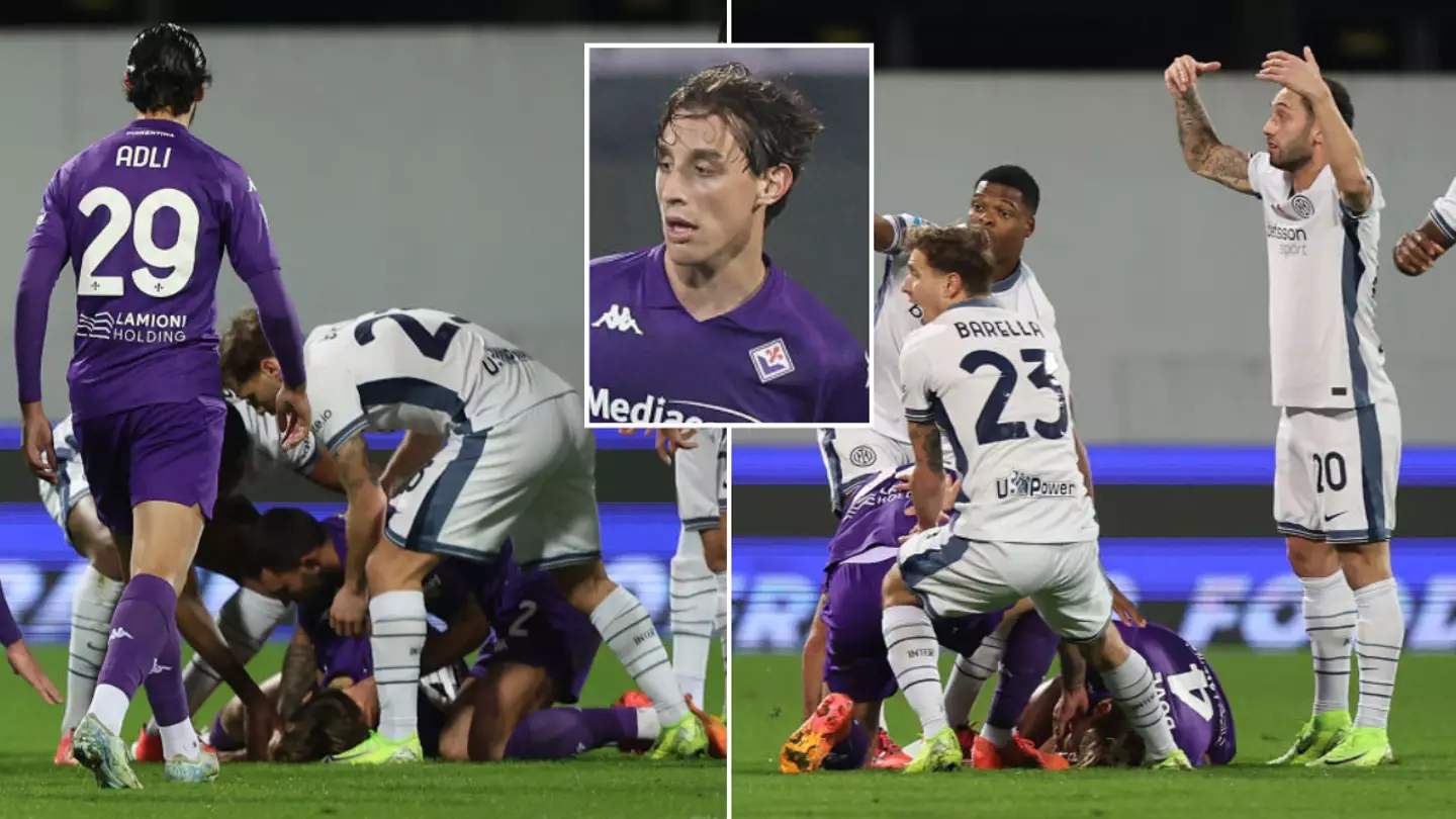 Edoardo Bove makes two-word comment after waking up from induced coma following terrifying collapse in Fiorentina game