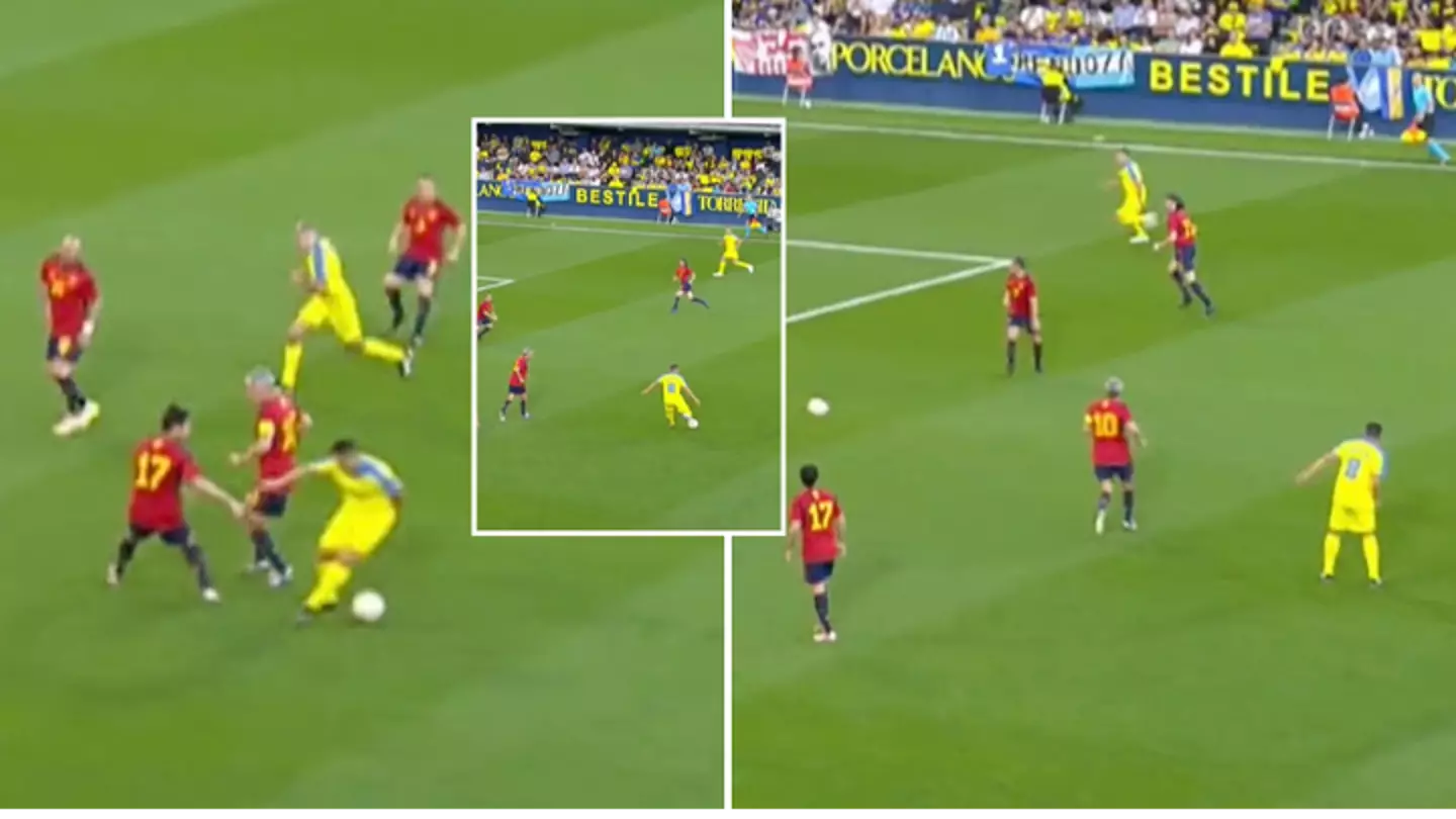 Juan Roman Riquelme proves class is permanent with sublime no-look pass in legends match