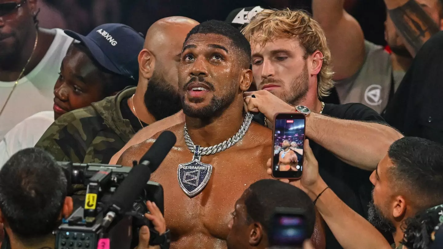 Logan Paul Explains Why He Tried to Snatch Anthony Joshua's Chain After Fight