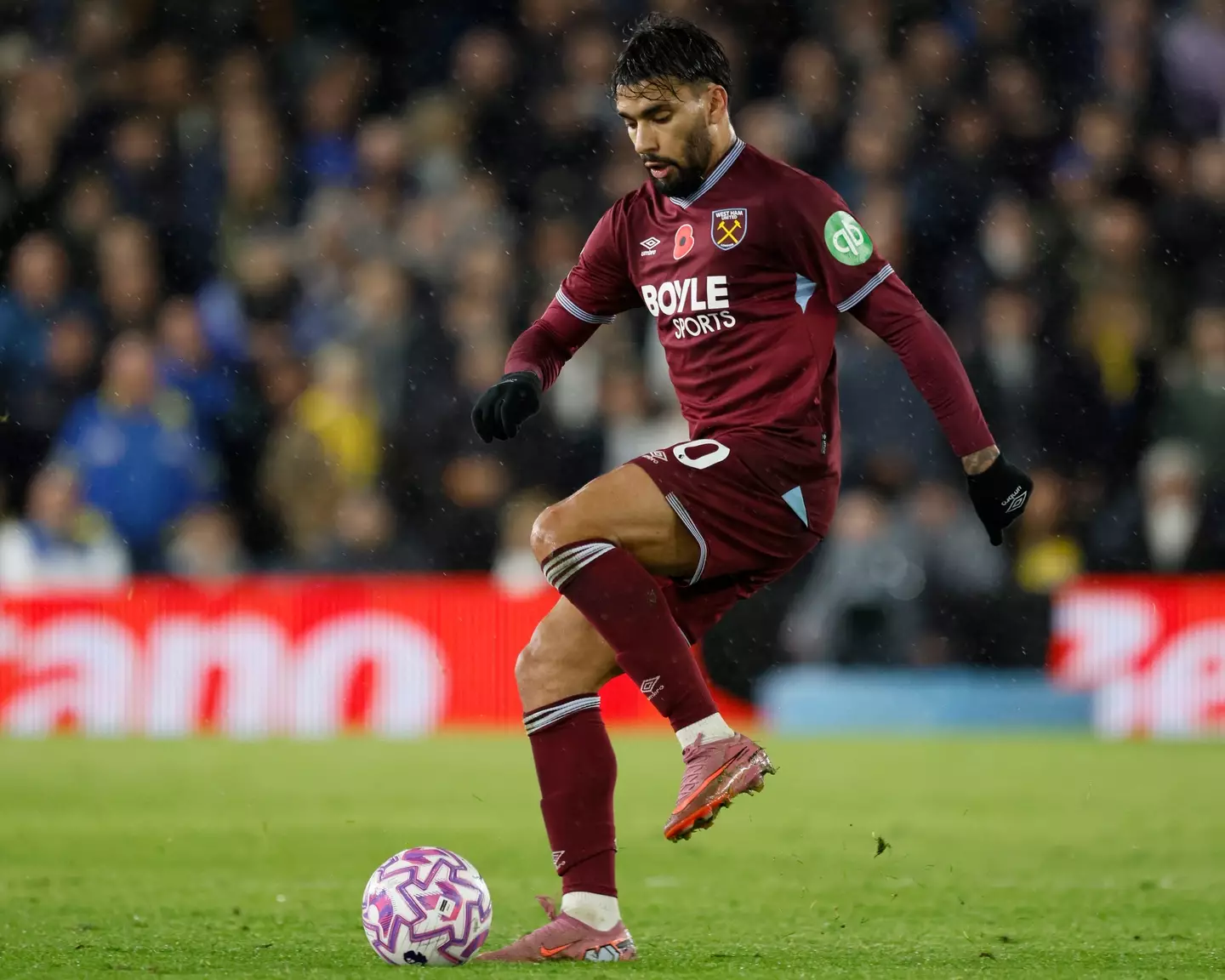 Lucas Paqueta has been linked with a move away from West Ham United. Image: Getty
